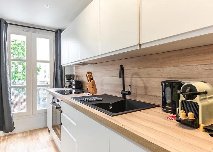 Apartment Design - 6 Guests - Buttes Chaumont *
